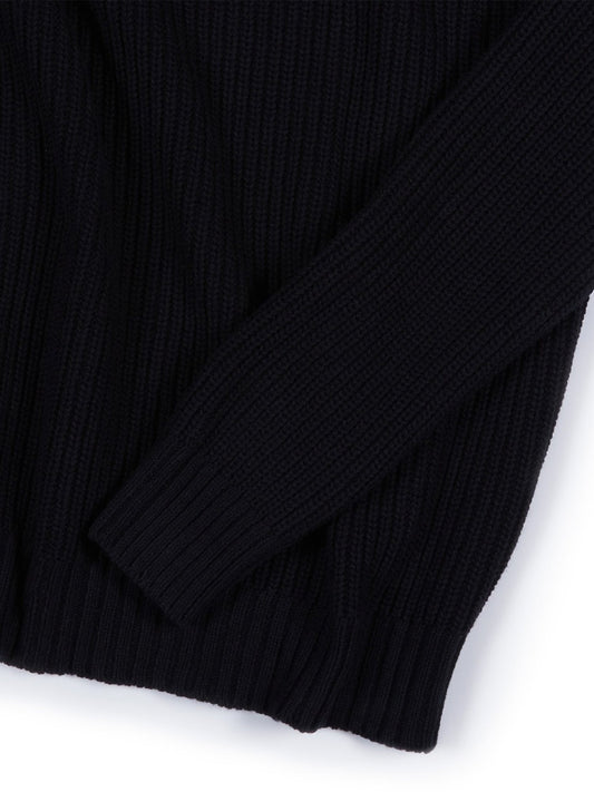 Recycled Slouch Turtleneck | Vegan Knitwear