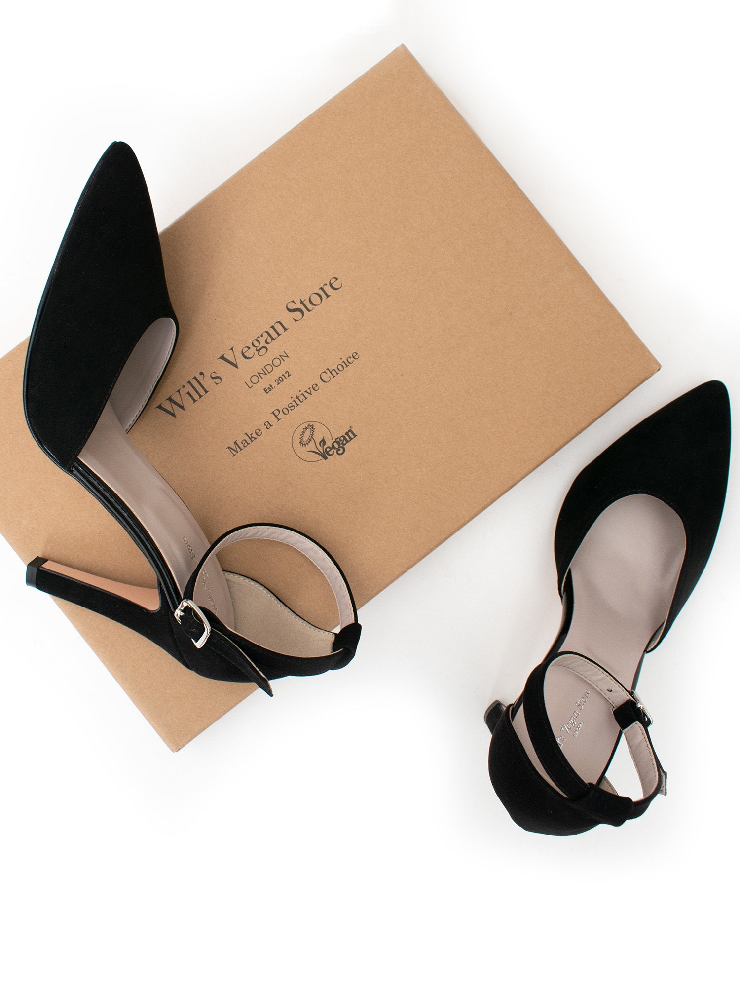 Vegan Women's Ankle Strap Stilettos | Will's Vegan Store