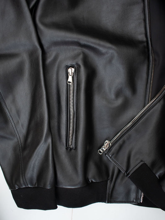 Bomber Jacket | Vegan Leather Jackets