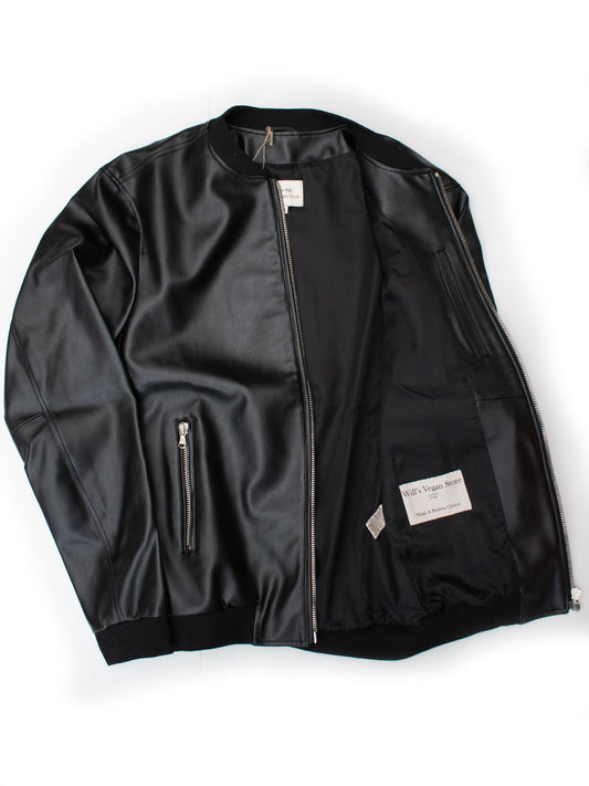 Bomber Jacket | Vegan Leather Jackets