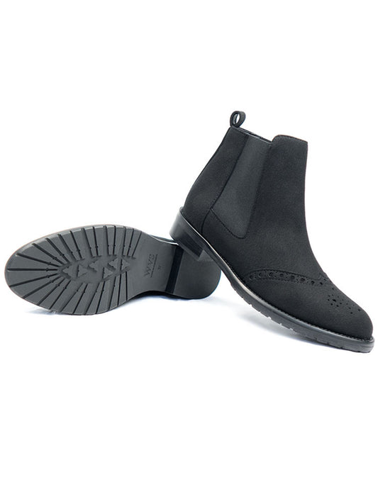 Brogue Booties | Vegan Boots