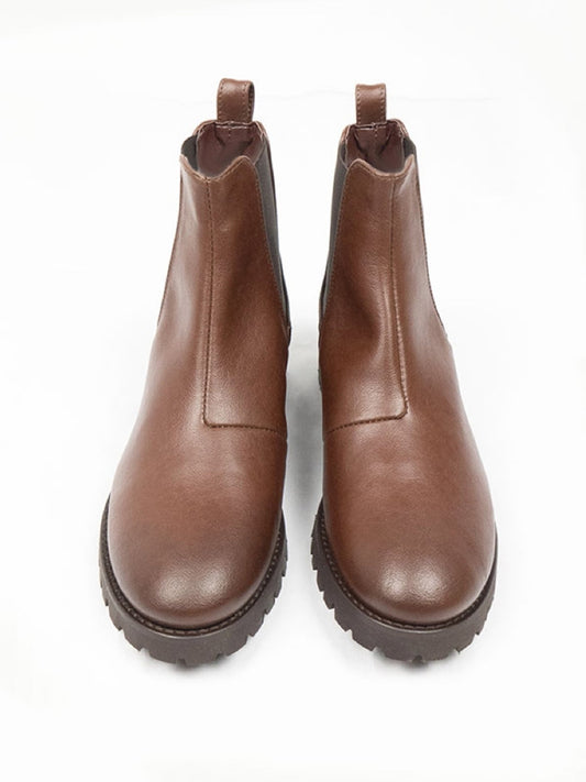Deep Tread Chelsea Boots | Vegan Boots