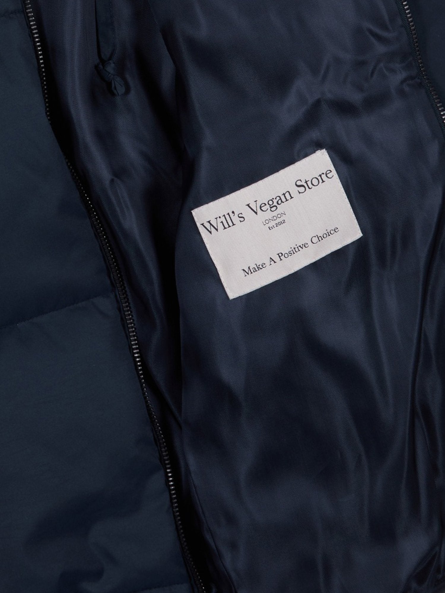 Vegan Women's Recycled Hooded Puffer | Will's Vegan Store