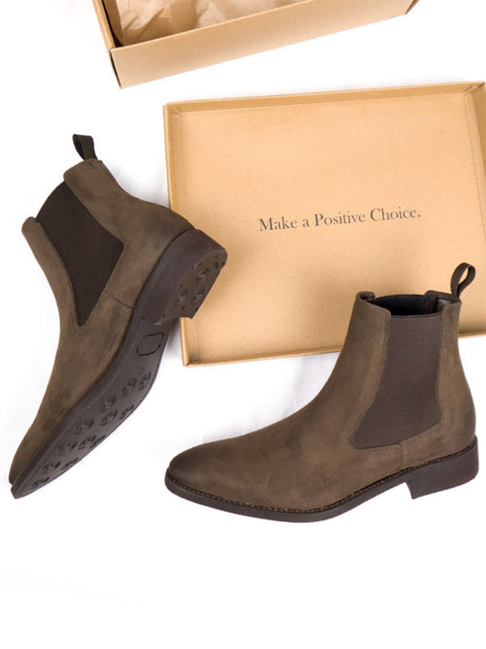 Goodyear Welt Chelsea Boots | Vegan Goodyear