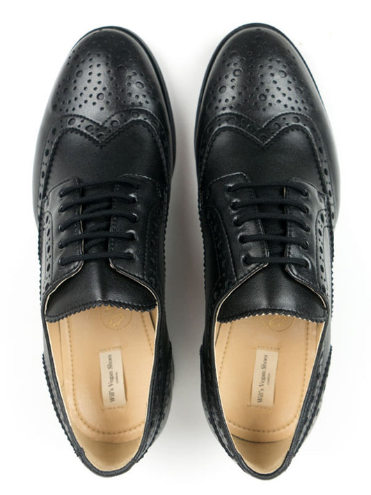 City Wingtip Brogue Oxfords | Vegan Shoes