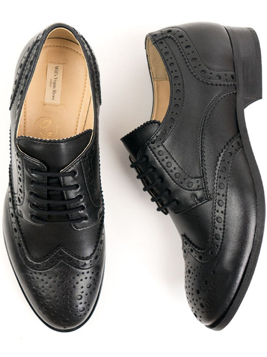 City Wingtip Brogue Oxfords | Vegan Shoes