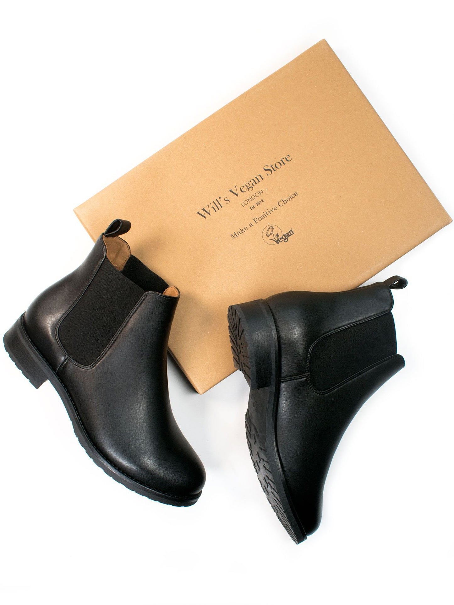 Vegan Women's Luxe Smart Chelsea Boots | Will's Vegan Store