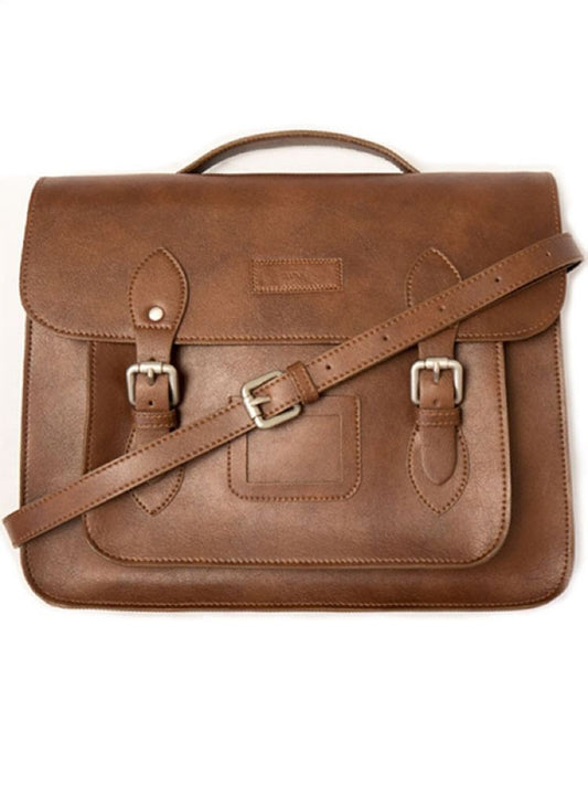 14 Inch Classic Satchel | Vegan Satchels