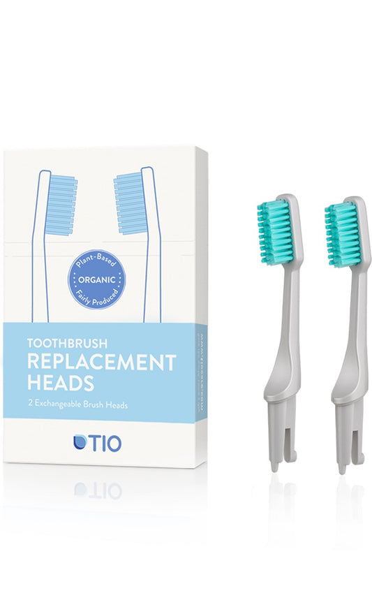 Tio 2 Replacement Heads Soft | Sustainable Vegan Dental Care