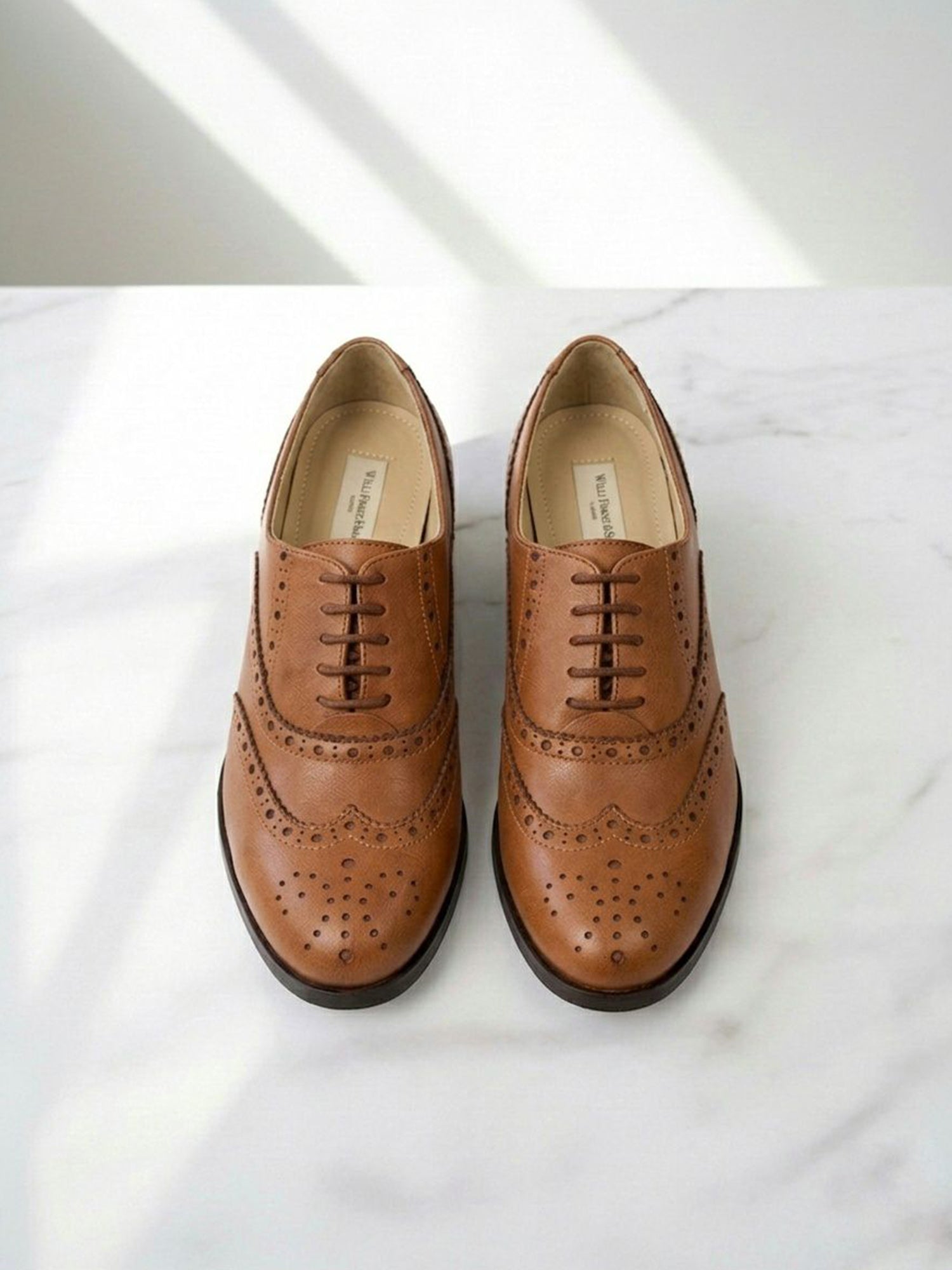 Wide Fit Oxford Brogues
