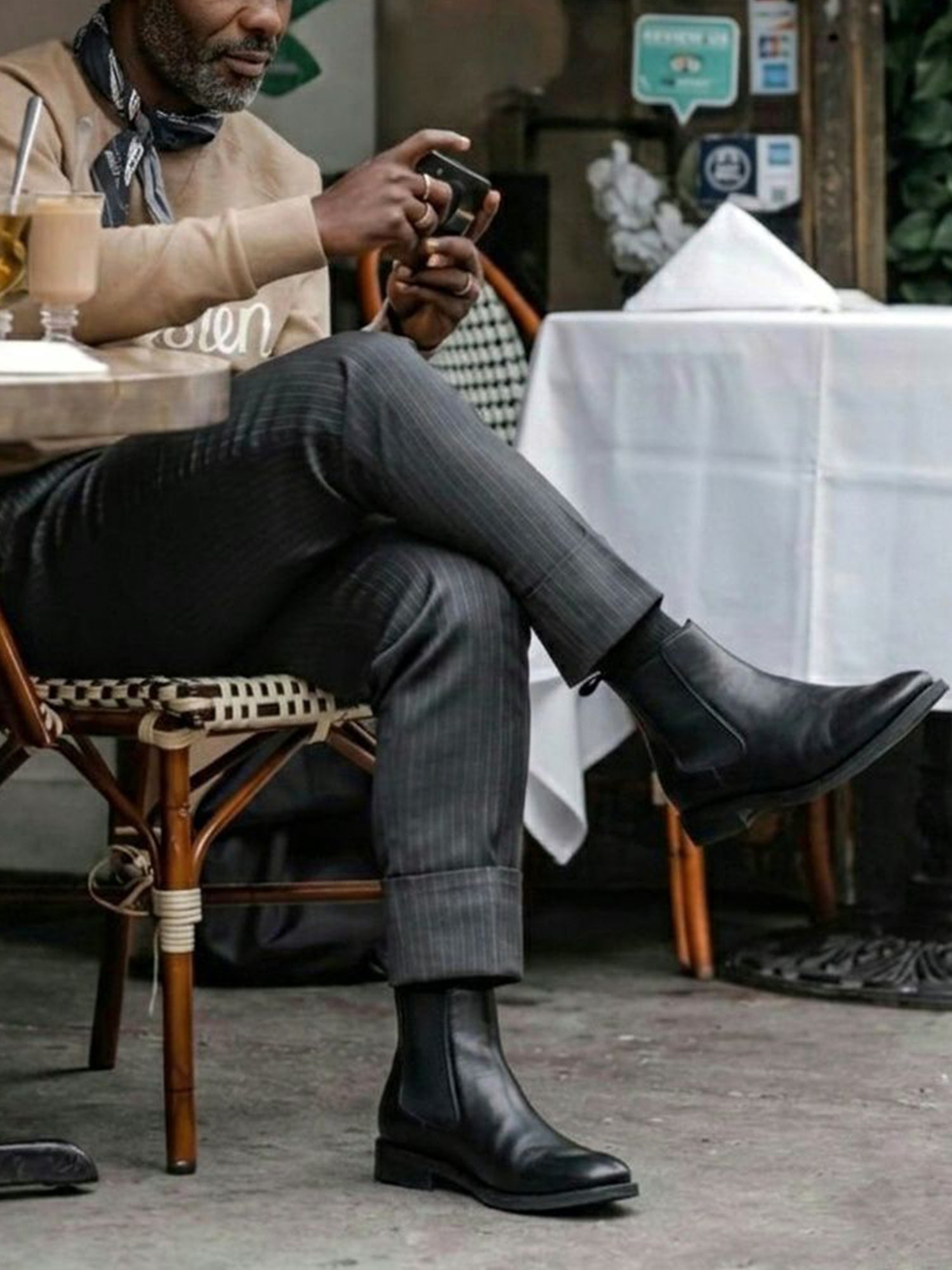 Bottines Chelsea passepoilées Goodyear 