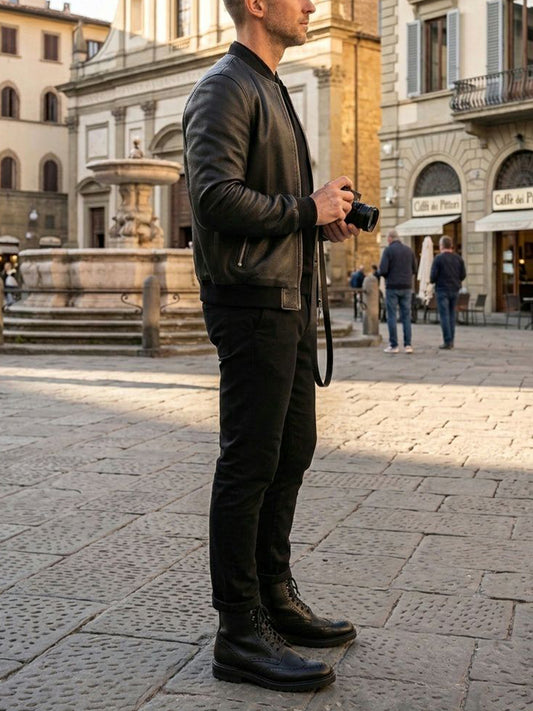 Goodyear Welt-broguelaarzen