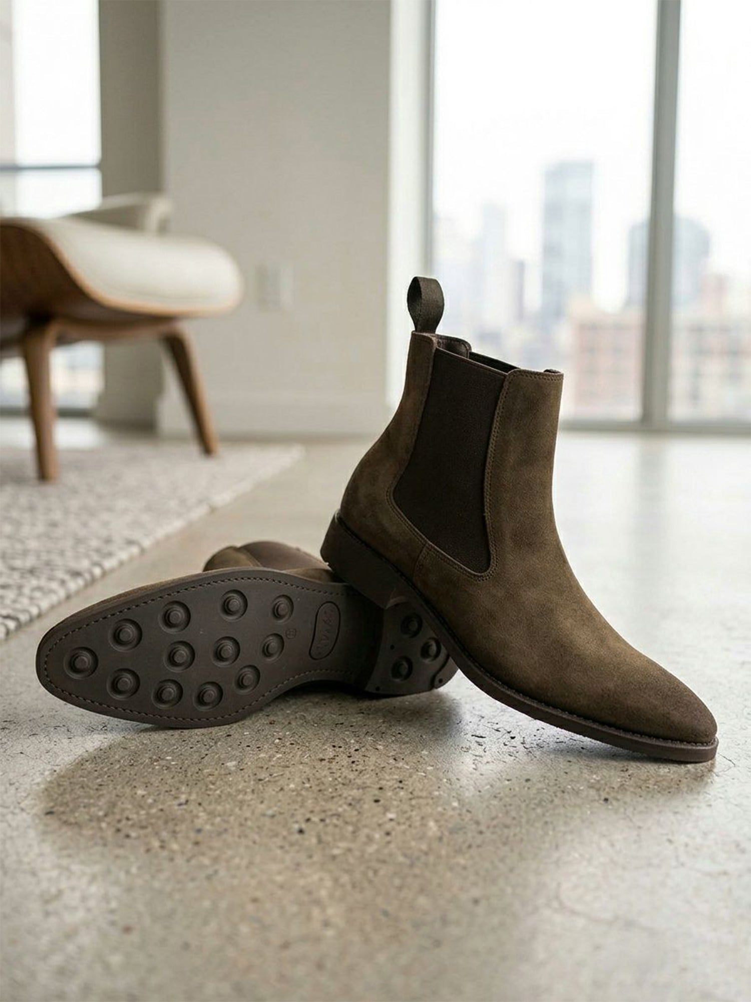 Bottines Chelsea passepoilées Goodyear 