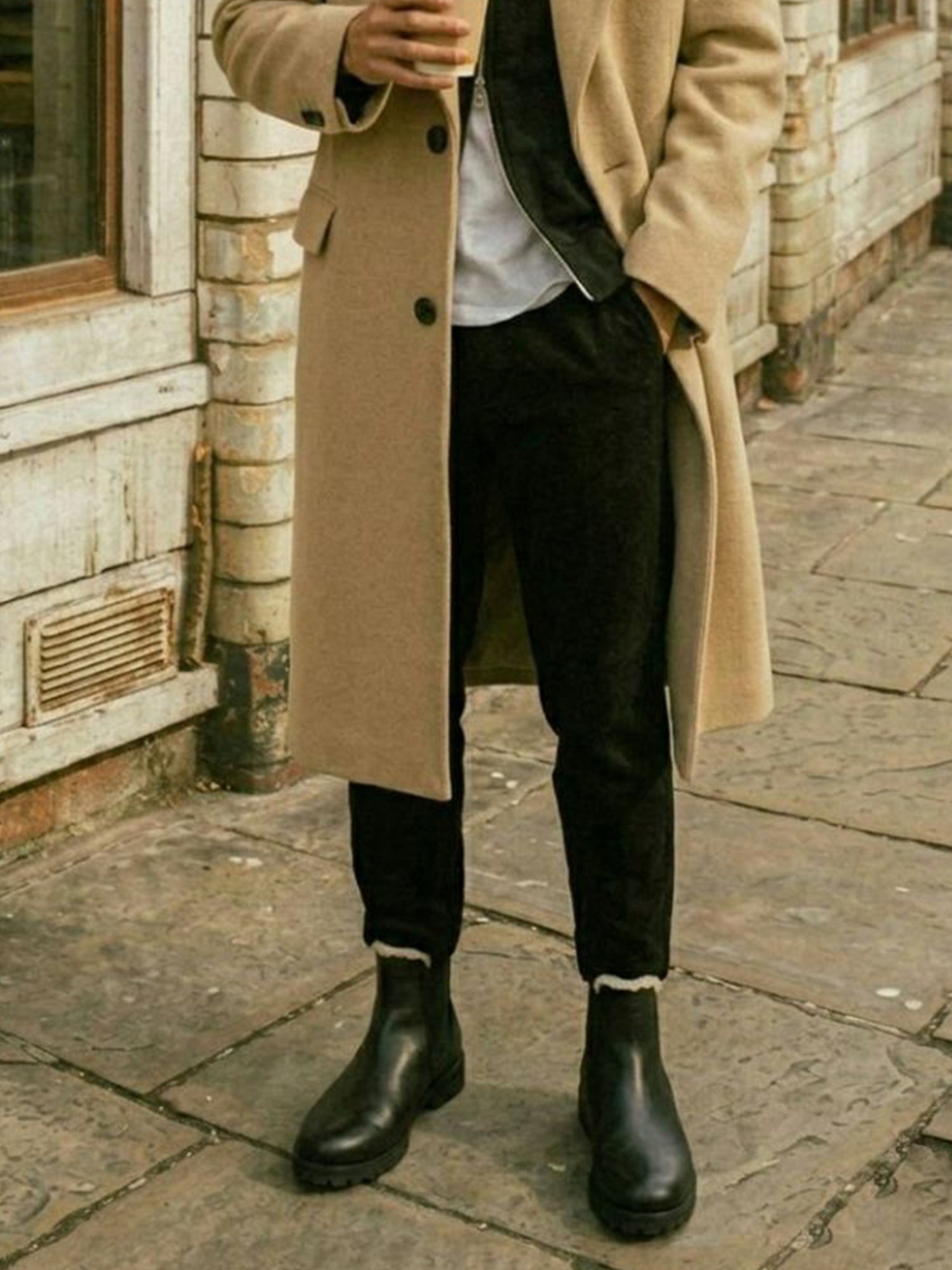 Bottines Chelsea isolées de luxe à bande profonde 