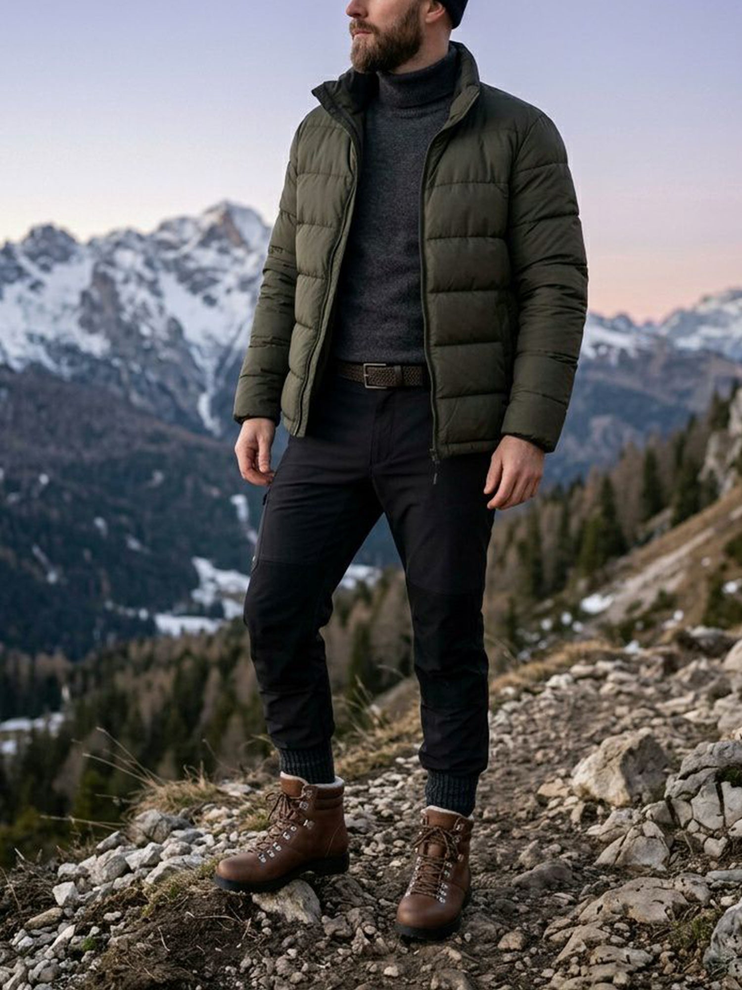 Bottes de randonnée alpines imperméables et isolées WVSport