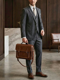 14 Inch Classic Satchel