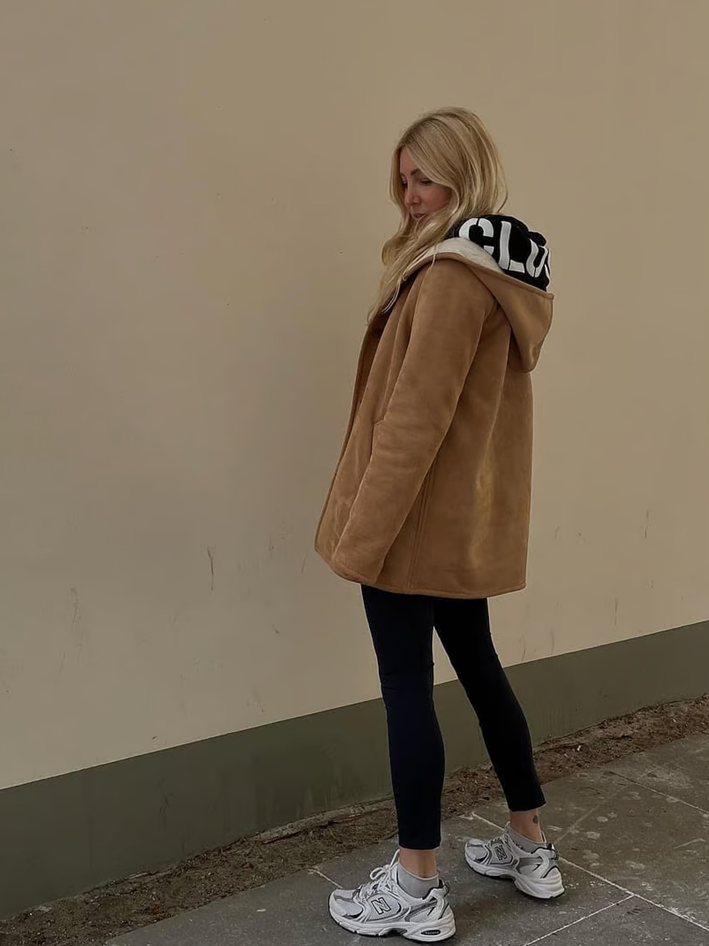 Recycled Vegan Shearling Coat