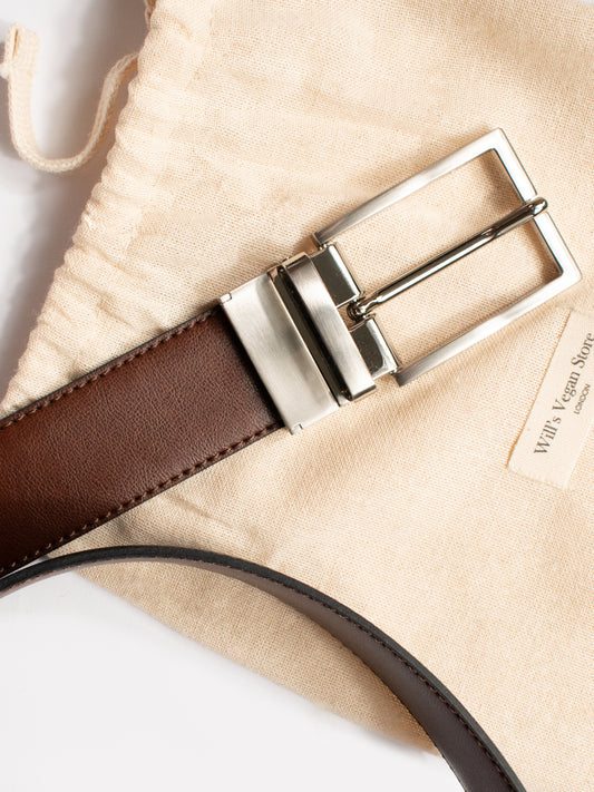 Ceinture réversible de 3,5 cm  | Ceintures végétaliennes