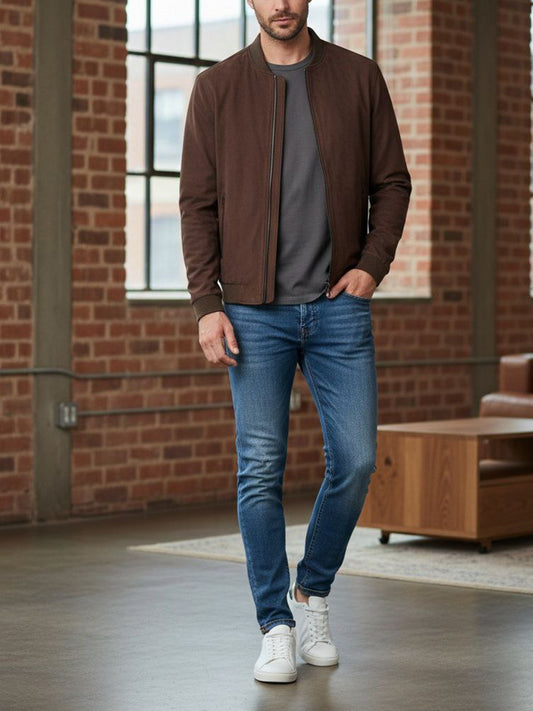 Bomber Jacket | Vegan Leather Jackets