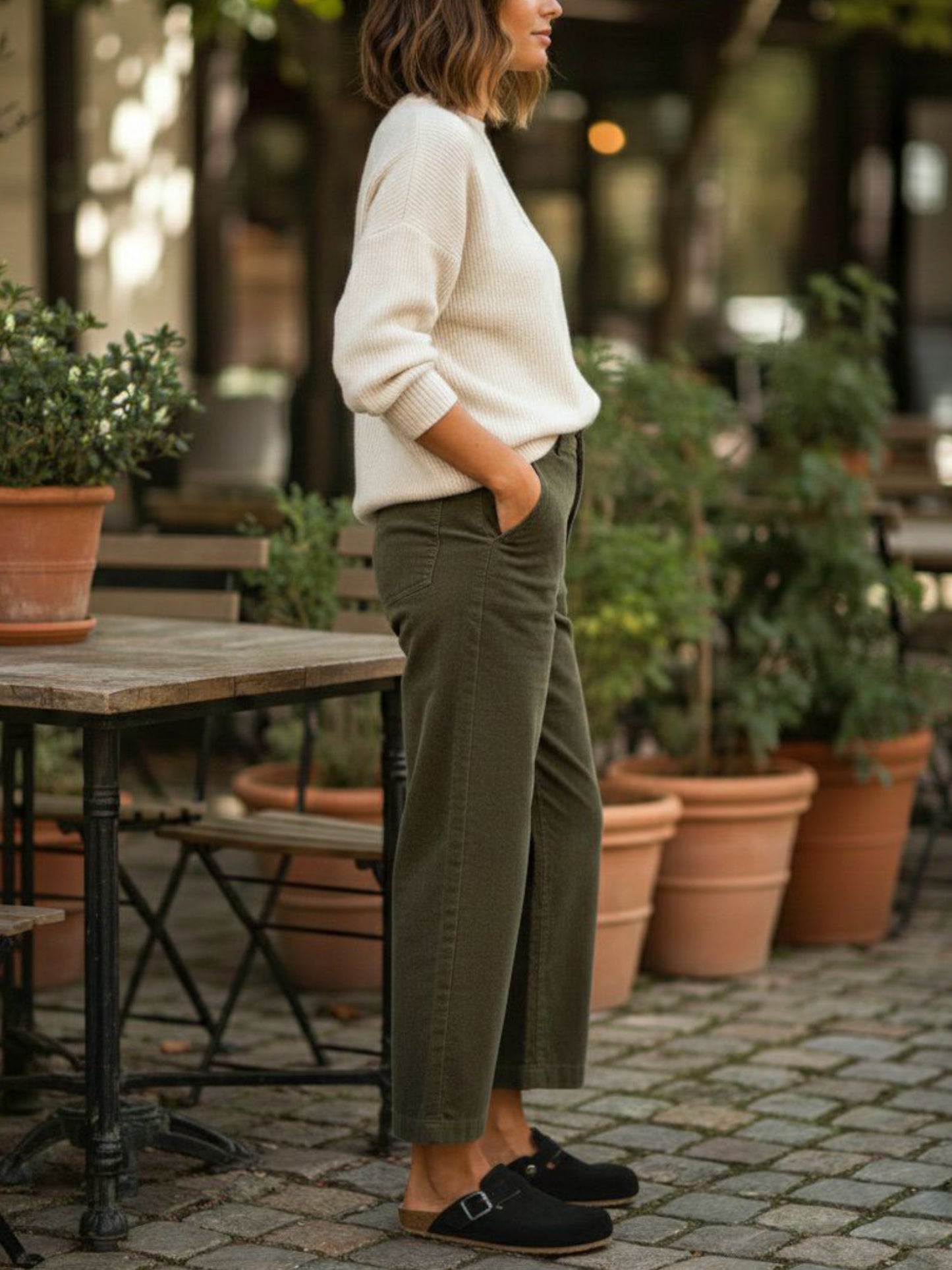 Sandales à semelle sabot 