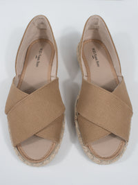 Recycled Espadrille Cross Over Straps
