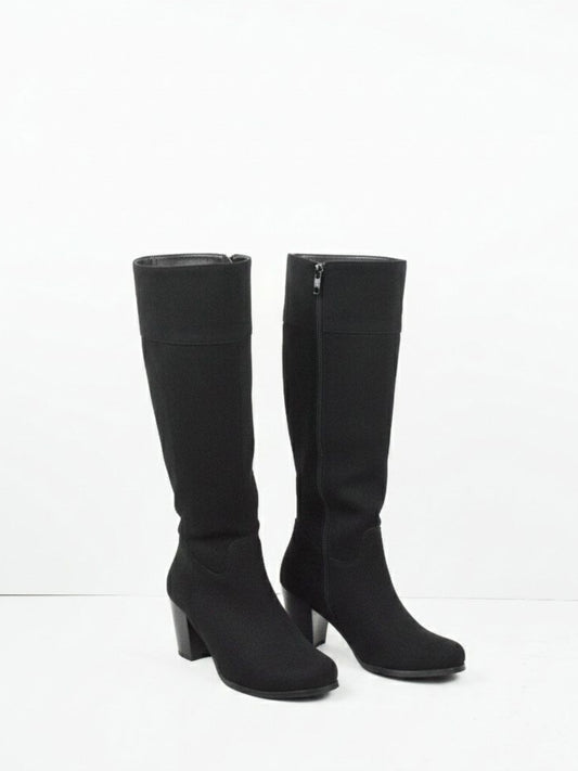 Heeled Knee High Boots | Vegan Boots