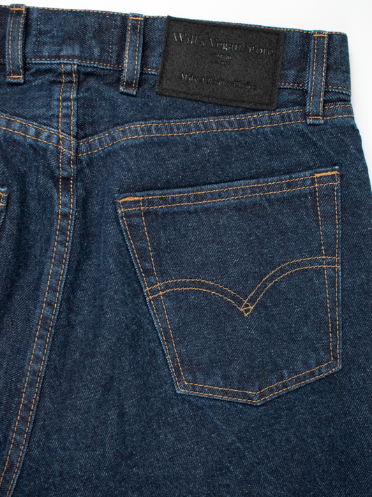 Classic Straight Leg Recycled Denim Jeans | 