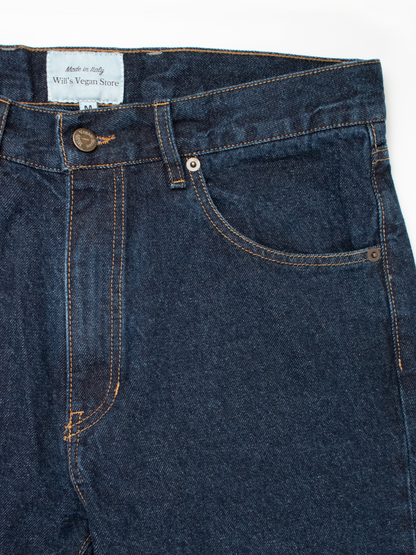 Classic Straight Leg Recycled Denim Jeans