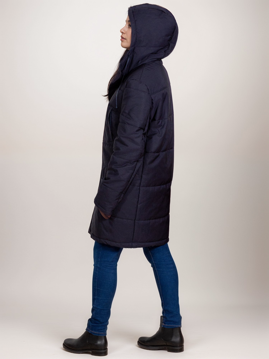 Gerecycleerde gewatteerde parka | Vegan Coats & Jackets