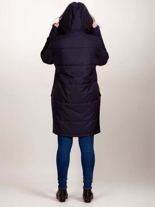 Gerecycleerde gewatteerde parka | Vegan Coats & Jackets