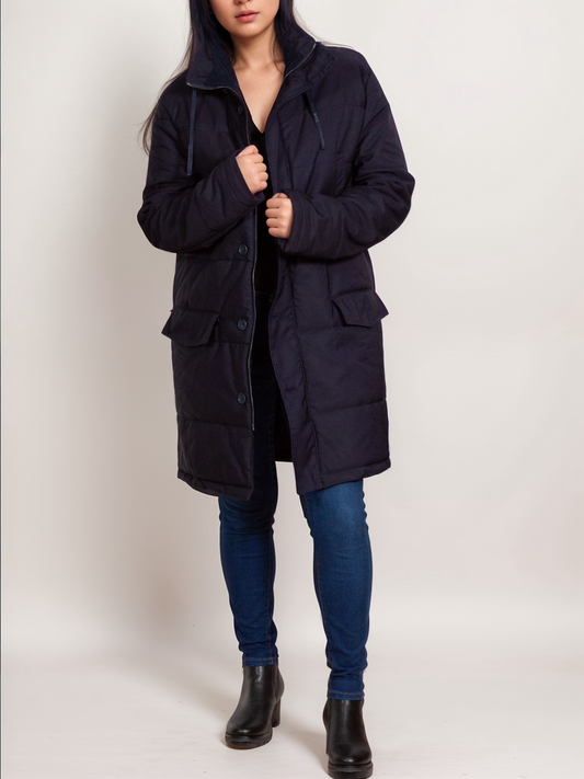 Gerecycleerde gewatteerde parka | Vegan Coats & Jackets