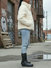 Halflange motorlaarzen 