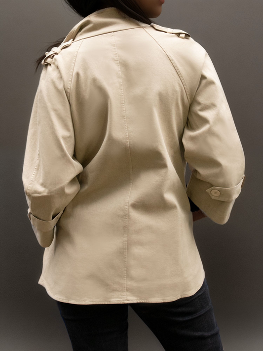 Trenchcoat van katoen-Gaberdine  | 