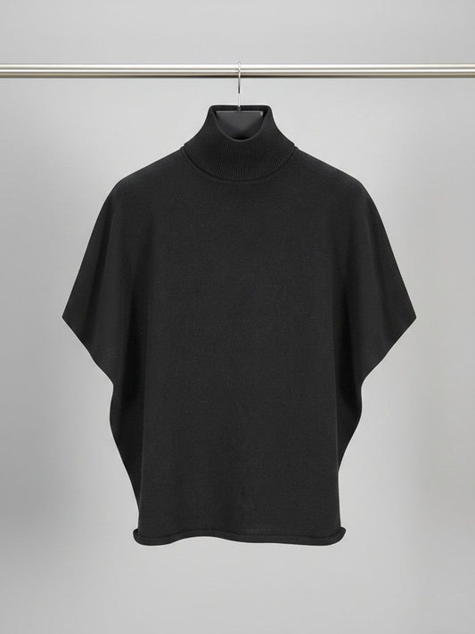 Recycled Knit Poncho