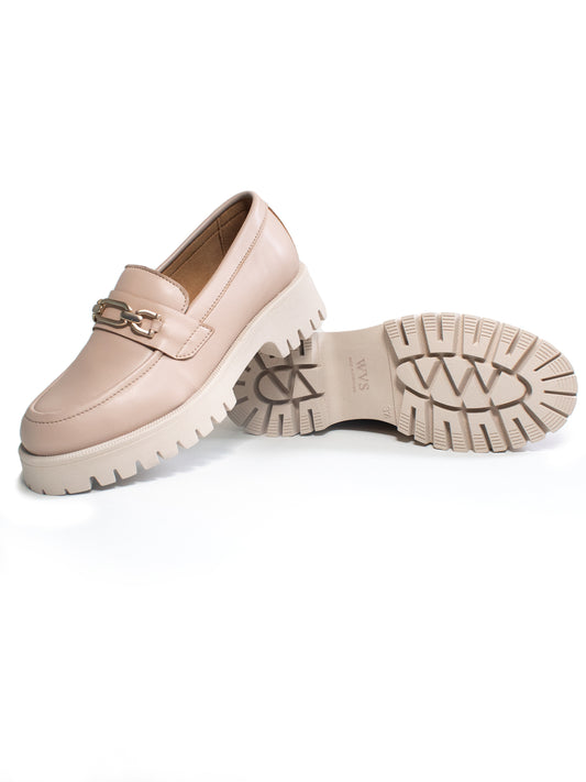 Loafers met trackzool  | Veganistische damesschoenen