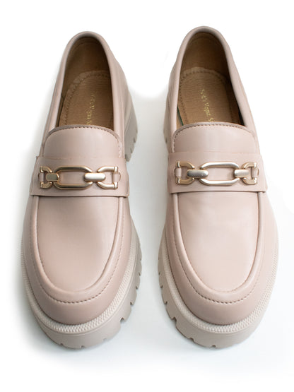 Track Sole Loafers