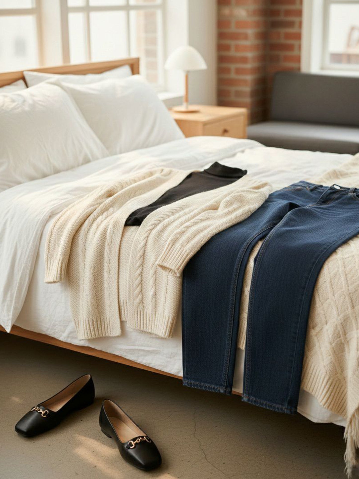 Recycled Chunky Knit Cardigan