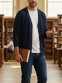 Recycled Knit Cardigan