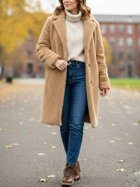 Recycled Teddy Coat