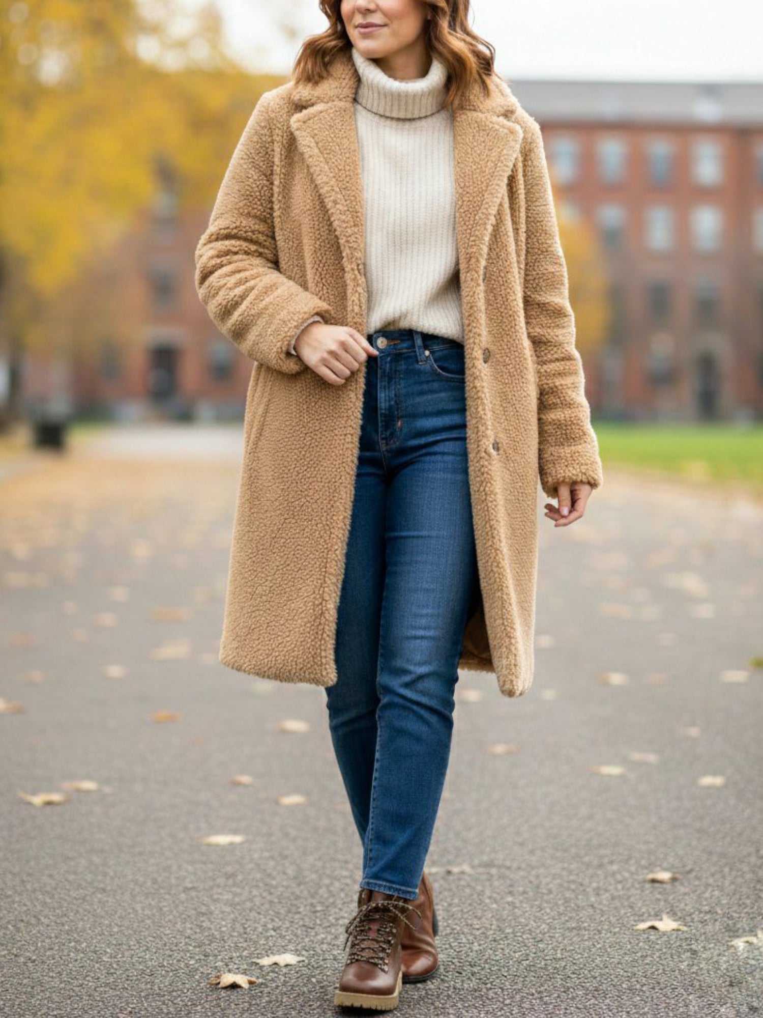 Recycled Teddy Coat