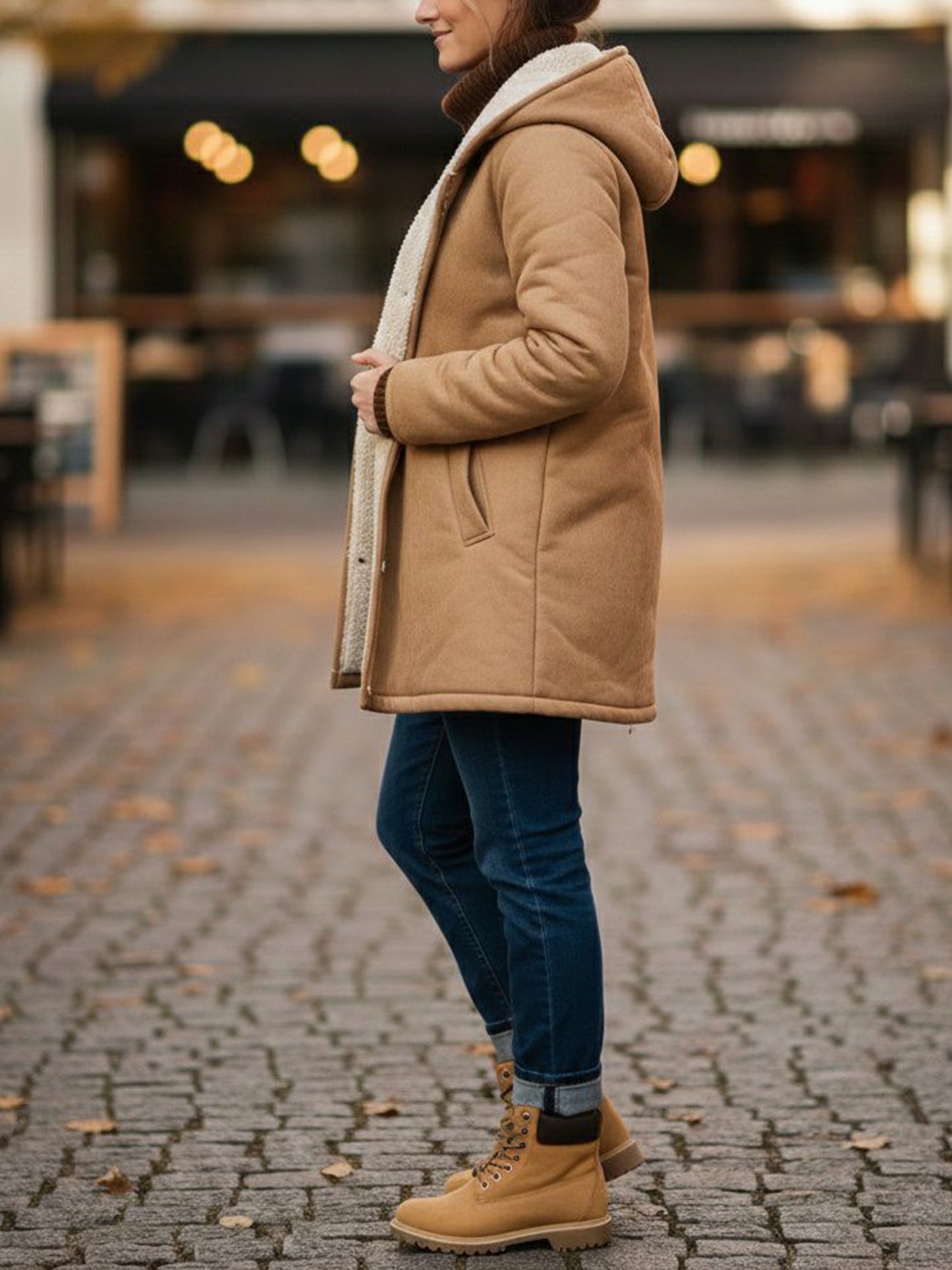 Gerecycleerde veganistische geschoren vacht 