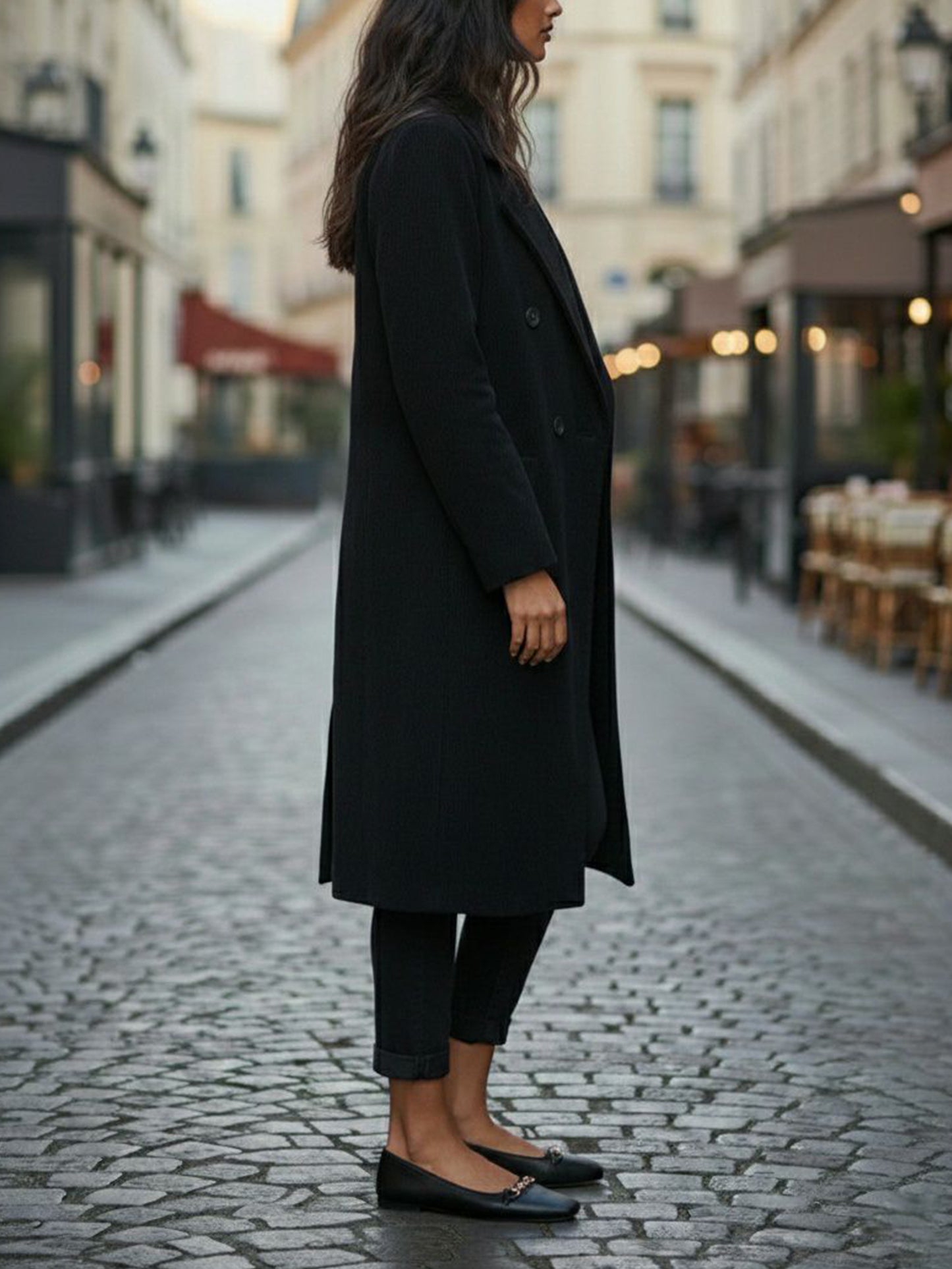 Ballerines à bout carré