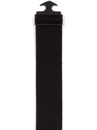 Ceinture à clip en Tencel et métal 4 cm