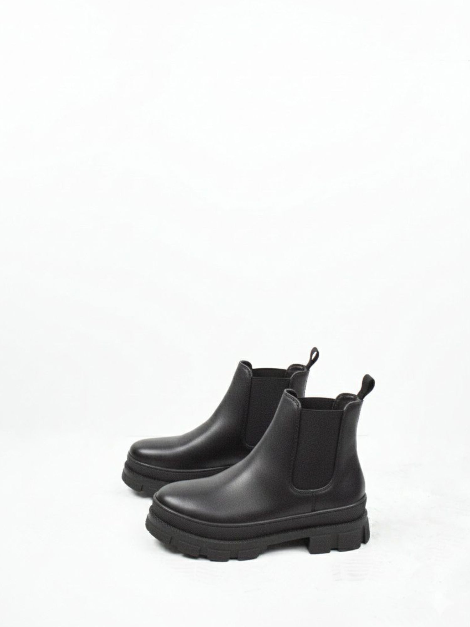Luxe Track Sole Chelsea Boots