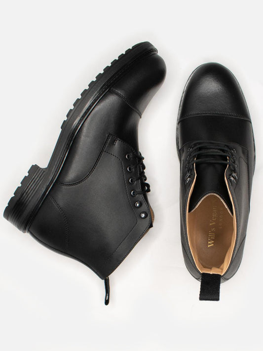 Waterproof Lace-Up Boots