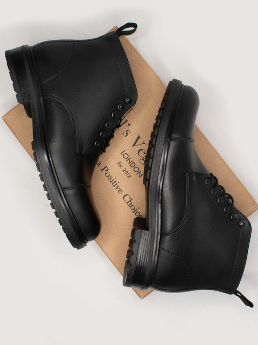 Waterproof Lace-Up Boots
