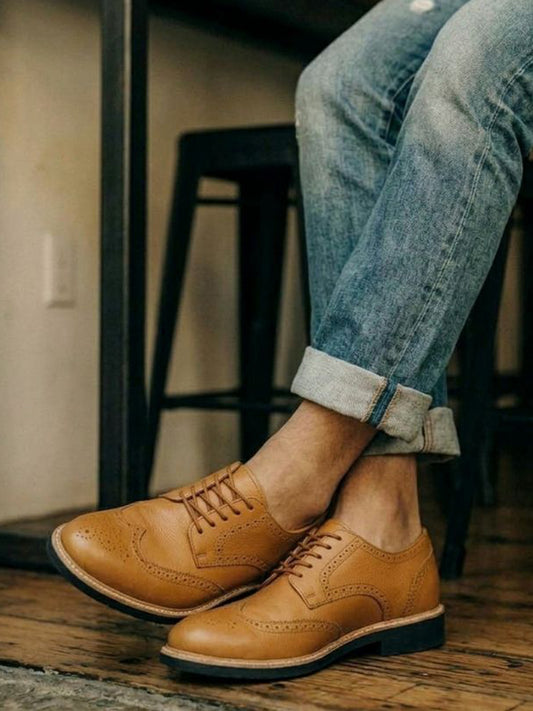 Vegan Men's Signature Brogues | Will's Vegan Store