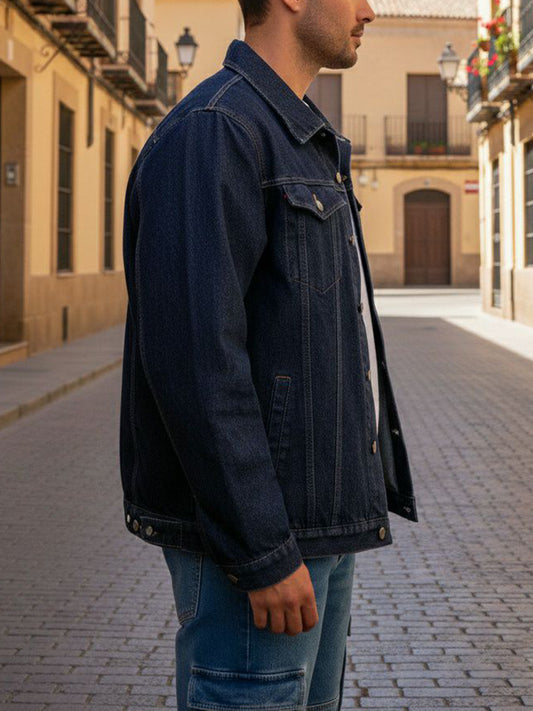 Veste en jean recyclé | Manteaux et vestes végétaliens