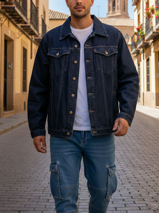 Veste en jean recyclé | Manteaux et vestes végétaliens