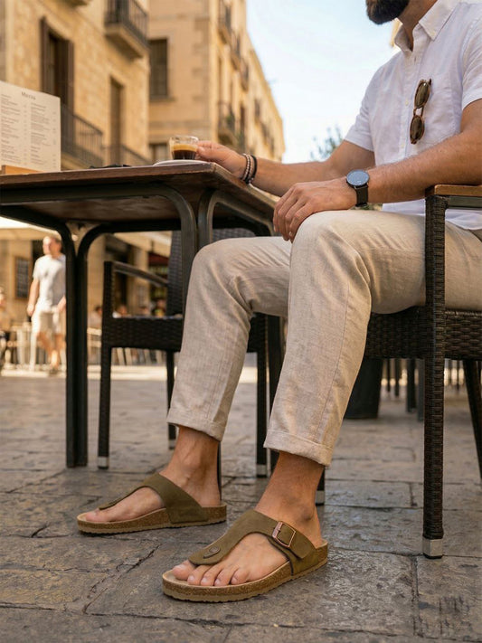 Toe Peg voetbed sandalen 